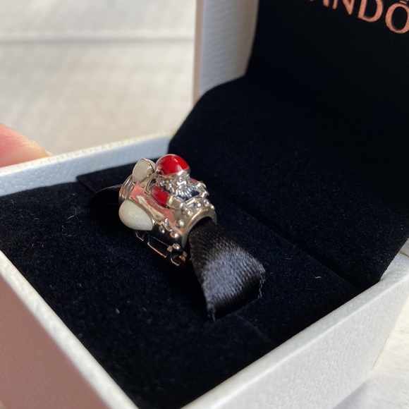 Pandora Santa in Space silver charm - Picture 2 of 5